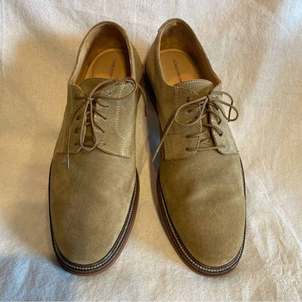 Nordstrom Beige Suede Men’s 9 1/2 M